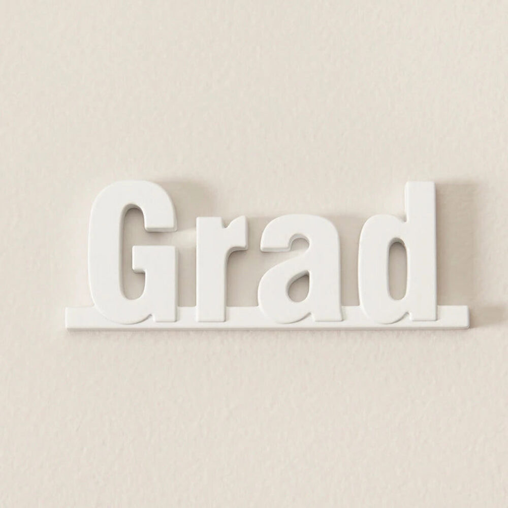 Grad Magnet - White